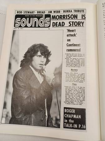 THE DOORS--HISTORY (1983) - collectibles - by owner - sale