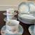 Vintage Finesse Fine China Japan – Service for 8, Blue Floral Dinnerware 40-Pi 2 thumbnail