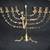 LARGE BRASS MENORAH 3 thumbnail