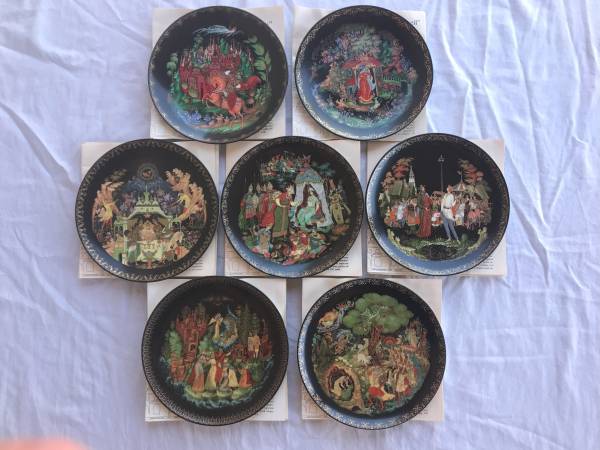 RUSSIAN LEGENDS Collector Plates 1