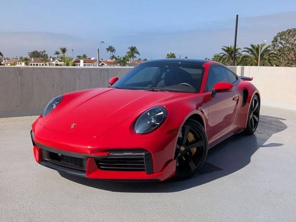 1 2021 Porsche 911 AWD All Wheel Drive Certified Turbo S Coupe 1