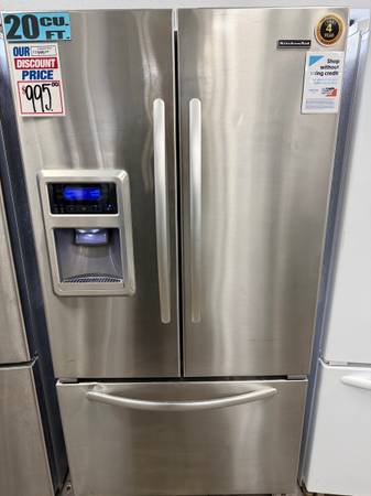 KITCHENAID 22 ft.³ COUNTER-DEPTH 3 DOOR🚚FREE SAME DAY DELIVERY🚚 1