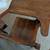 Antique Desk Chair with adjustable top & storage drawer, solid wood 7 thumbnail