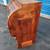 Antique Victorian Walnut Burl Barrel Roll Top Secretary DESK Hutch 11 thumbnail