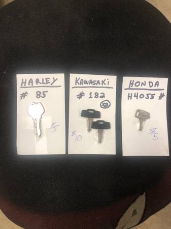 Motorcycle keys 1