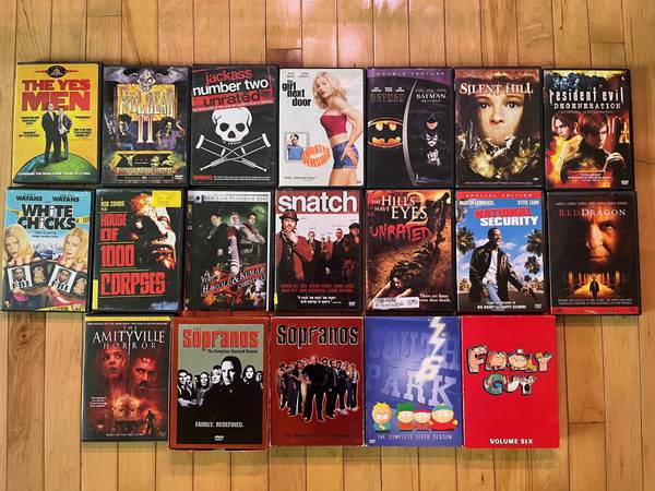 DVD Collection including four complete TV seasons 1