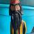 Vintage 24” Wooden Hand-Carved Rasta Man 1 thumbnail