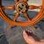 old 30" wide solid heavy wood ships steering wheel 8 thumbnail