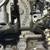 Offenhauser intake 5587 dual quad w two edelbrock carbs olds 307-403 7 thumbnail
