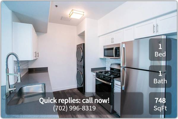 $1,150 / 1br - 748ft2 - Relax at Newport Village. Comfortable garden-style 1 bed, 1 bath! (North Las Vegas)63907028396547121
