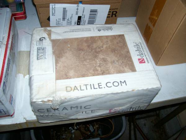 4 boxes ceramic wall tile - pacific sand [unused] 1