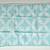 1960s RETRO Set (2) Hand Towels Pink Aqua & White Fringe Reversible 6 thumbnail