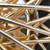 17 inch by 9 chrome & gold dayton wire wheels 5 thumbnail