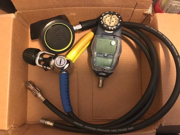 Diving Computer and Regulator 1