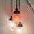 Mid Century Hanging Lamp / Chandelier 5 thumbnail