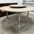 Antique Farmhouse Lazy Susan Dining Table Set & 4 Duckloe Bros Chairs FREE 🚚 9 thumbnail