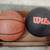 Rawlings RLW basketball+Vintage Wilson Michael Jordan Basketball 2 thumbnail