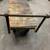 Antique wooden industrial cart with a handle 2 thumbnail
