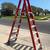 Werner Industrial Grade, 8 ft. Fiberglass, Twin Platform Stepladder 1 thumbnail