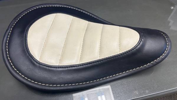 Custom Solo Seat NEW for Harley/ Drag Specialties 1