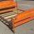Vintage Solid Pecan Full Size Bed Frame 3 thumbnail