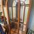 Philip Reinisch Company Oak Curio Display Cabinet Solid Wood Curved 5 thumbnail