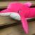 Kids Jumbo 36" Pink Dolphin Plush Stuffed Animal - Like New 10 thumbnail