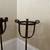 Set of 2 Antique Wrought Iron Plant Holders 2 thumbnail