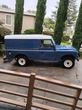 ORIG CLASSIC 1981 LAND ROVER SERIES III 109 WAGON V8 STAGE1 2nd OWNR - $16,000 (san mateo)63613134201729121