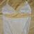 Women's Medium White Crochet Look String Bikini 1 thumbnail