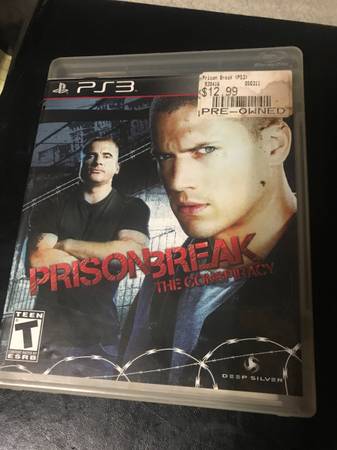Ps3 Game: Prison Break 1
