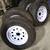 15in 5 lug trailer wheel and tires 3 thumbnail