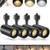 NEW 4 Pack VANoopee 3-Color Zoomable 20W LED Track Lighting Heads 1 thumbnail