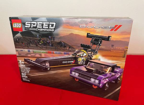 LEGO Speed Champions Mopar Dodge SRT Dragster & 1970 Dodge Challenger 1