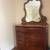 Antique marble top dresser with mirror  1 thumbnail