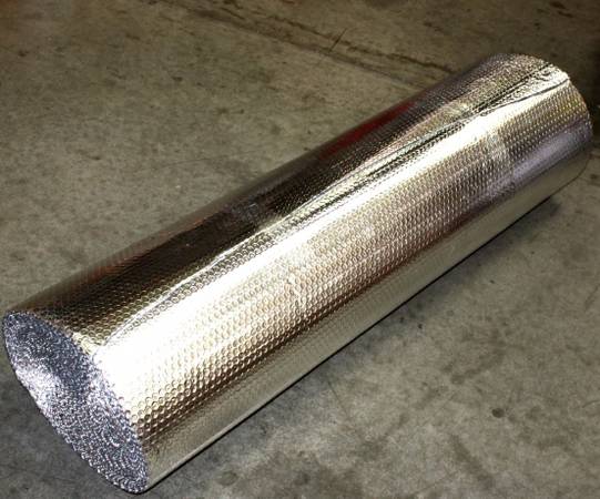 400sqf Bubble Reflective Foil Film Mylar 4' X 100' Roll For Heat Light 1