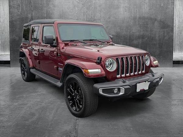 2021 Jeep Wrangler 4xe 4x4 4WD SUV Electric Unlimited Sahara Convertible - $31,992 (Mercedes-Benz of South Bay)63624610641025122