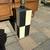 Vintage Post Modern leather checkerboard table lamp A402 3 thumbnail