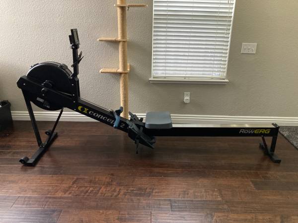 Concept2 RowErg Rower and Mat 1