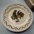 California Provincial Poppytrail Metlox Green Rooster dinnerware 2 thumbnail