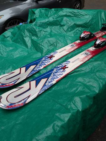 K2 Apache Interceptor Skis - 177 cm - sporting goods - by