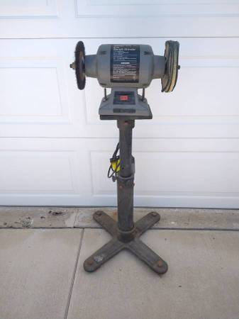 Craftsman Industrial 8-in 1HP bench grinder 1