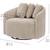 Oversized Swivel Living Room Accent Chair With Pillows - NEW 2 thumbnail