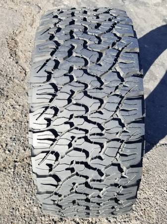One (1) LT35x12.50R20 BFGoodrich KO2 All Terrain 10ply Load Range E 1