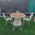Vintage Rustic Metal Patio Set 3 thumbnail