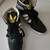 Adidas hard court Hi-top G66646 black/yellow BBall skater shoes, sz 3 thumbnail