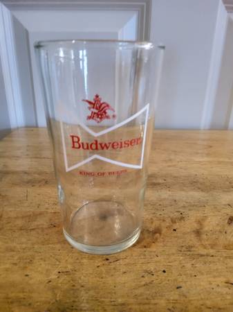Vintage Budweiser 8oz Glass 1