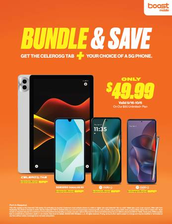 Celero Tab & Phone Bundle 🍂🍁 1