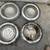 Four 15 inch 1953 Buick Roadmaster steel hubcaps 6 thumbnail