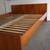 Vintage Danish modern queen teak bed frame by Axelsens Mobelfabrik 3 thumbnail